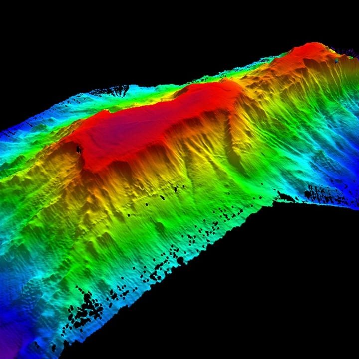 example of a seamount